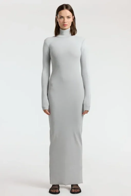 Verona Turtleneck Maxi Dress