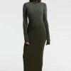 Verona Turtleneck Maxi Dress