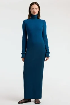 Verona Turtleneck Maxi Dress