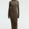 Verona Turtleneck Maxi Dress