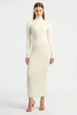 Verona Turtleneck Maxi Dress