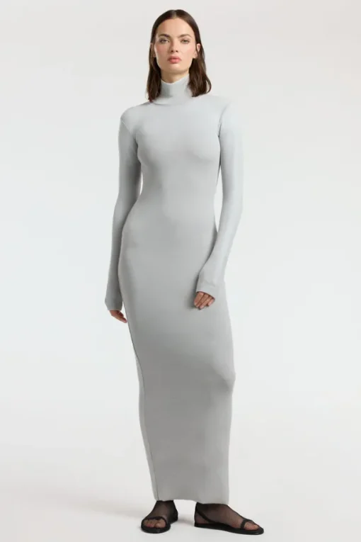 Verona Turtleneck Maxi Dress