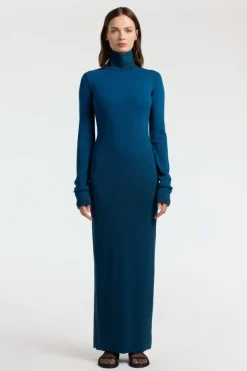 Verona Turtleneck Maxi Dress