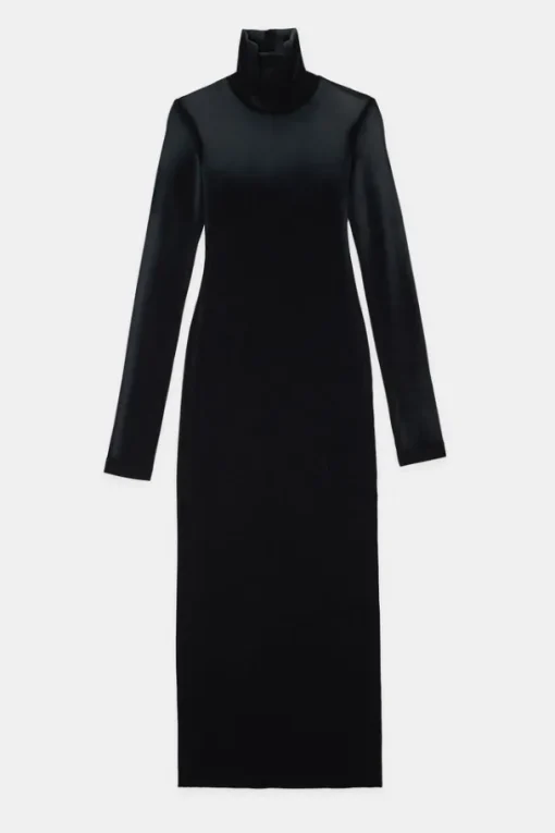Verona Turtleneck Maxi Dress