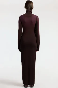Verona Turtleneck Maxi Dress