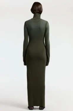 Verona Turtleneck Maxi Dress