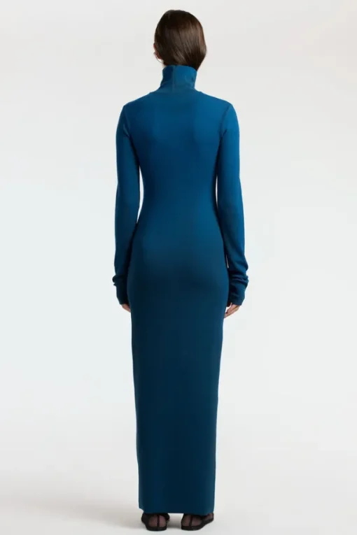 Verona Turtleneck Maxi Dress